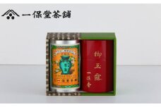 【一保堂茶舗】玉露 麟鳳・煎茶 芳泉小缶セット