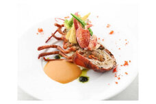 【La mer giki】＜ディナー＞オマール海老コースお食事券2名様分（ぐるなびセレクション）