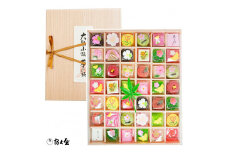 【富久屋】四季の京菓子詰合せ「花園（大）42個入り」［ 京都 スイーツ 半生菓子 ゼリー おいしい 人気 おすすめ お取り寄せ お菓子 和菓子 ］ 