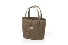 【一澤信三郎帆布】綿帆布製手さげかばん No.168(中) オリーブ｜京都 東山 帆布かばん 人気ブランド[ 手さげかばん 一つひとつ手作り シンプル 丈夫で長持ち 人気 おすすめ かばん 鞄 ギフト プレゼント お取り寄せ通販 送料無料 ふるさと納税 ]