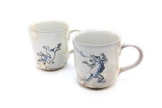 【谷口清雅堂】鳥獣戯画ペアマグカップ