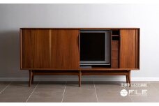 【FILE FURNITURE WORKS】TVキャビネット＜SHUTTER TV CABINET＞［ 京都 家具 インテリア テレビ おしゃれ 人気 おすすめ 国産 職人 一点もの オーダー 東京 田園調布 ショールーム 通販 送料無料 ふるさと納税  ］