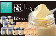 【ソラアオ】ぷりん詰め合わせセット（12個入り）［ 京都  チーズケーキ専門店 スイーツ ぷりん プリン 人気 おすすめ 洋菓子 コラボ お取り寄せ 通販 送料無料 ふるさと納税 ］