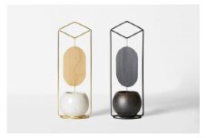 【熊谷聡商店】涼の音（白）～モダンでシックな陶磁器製の置き型風鈴～