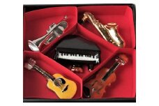 【ギャラリー洛中洛外】音楽好きな人に特におすすめ 楽器を再現 ハーモニー箸置