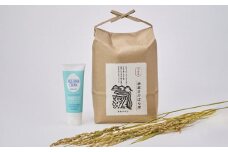 【京都岩倉坂原米作りプロジェクト】京都岩倉さかばら産 きぬひかり(2kg)＆角質ケアハンドクリーム(60g×1個)