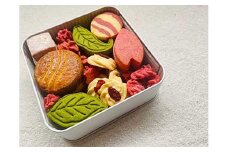 【京都チーズケーキ博物館】【淡紅】パルミジャーノ・レッジャーノのクッキー缶［ 京都 スイーツ 焼菓子 おいしい 人気 おすすめ お取り寄せ お菓子 洋菓子 ］ 