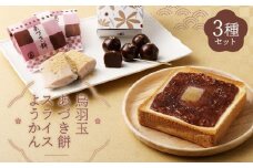 【 京菓子司 亀屋良長 】詰合せ（烏羽玉・あづき餅・スライスようかん）［ 京都 スイーツ あんこ 羊羹 おもち おいしい 人気 おすすめ お取り寄せ お菓子 和菓子 詰合せ ］