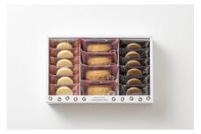 【あら、りんご。】りんごアソートギフト「りんごバターフィナンシェ」4個「りんごバタークッキー チョコ＆ホワイトチョコ」各6個（計16個）［ りんご スイーツ お菓子 バタークッキー(フィナンシェ) 林檎 人気 おすすめ お取り寄せ ギフト プレゼント 贈答 バター クッキー 青森 ］