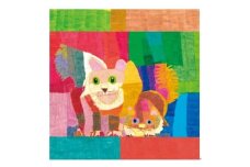 【三陽商事】nelio ふろしき ペルシャ猫（NPO法人 加音 西京極作業所所属デザイナー）