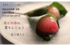 【MAISON DE FROUGE】苺と木苺の葛まんじゅう（各5個入り） [ 京都 苺スイーツ専門店 夏にぴったり 個包装 人気 おすすめ 和洋菓子 ギフト お取り寄せ 通販 送料無料 ふるさと納税 ]