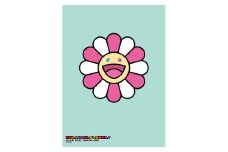 《9月末までの限定寄付額》Murakami.Flowersトレカスリーブ「笑顔の女の子」フラワーver. [ 京都 アーティスト 村上隆 カイカイキキ トレーディングカード バトル ゲーム カード  スリーブ ふるさと納税 ]