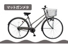 【エイリン】【組立済み発送】＜色選択可能＞シティサイクル27型 SW27E［ 京都 自転車専門店 完成車でお届け 27インチ シティ サイクル スポーティー タイプ おしゃれ 人気 おすすめ 自転車 街乗り スポーツ アウトドア ギフト 通販 送料無料 ふるさと納税 ］【マットガンメタ】