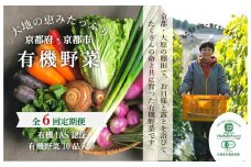 ◆全6回定期便◆【つくだ農園】《有機JAS認証 有機野菜10品入り》京都の棚田大原で心を込めて大切に露地栽培された大地の恵みたっぷりの有機野菜!［ 京都 有機野菜 定期便 セット 人気 おすすめ 有機栽培 おまかせ 詰め合わせ 産地直送 新鮮 ミシュラン お取り寄せ 通販 送料無料 ふるさと納税 ］