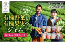 《9月末までの限定寄付額》【つくだ農園】有機野菜と有機果実のジャム［ 京都 果物 有機野菜 ジャム セット 人気 おすすめ フルーツ 有機栽培 詰め合わせ ギフト 産地直送 新鮮 お取り寄せ 通販 送料無料 ふるさと納税 ］