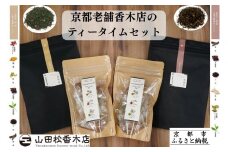 【山田松香木店】京都老舗香木店のティータイムセット［ 京都 老舗 お香 紅茶 緑茶 飴 ギフト 人気 おすすめ ギフト プレゼント お取り寄せ 通販 送料無料 ふるさと納税 ］ 	