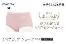 【ワコール】3年連続1位! 見た目スッキリ きれいに整うディアヒップ ショーツ LLサイズ《カラー:SG》［ 京都 Wacoal ウイング 愛され続けるロングセラーショーツ 人気 おすすめ 有名 ブランド インナー 下着 肌着 レディース おしゃれ お取り寄せ 通販 送料無料 ふるさと納税 ］