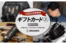 【デグナー】ふるさと納税限定ギフトカード＜300,000円分＞［ 京都 バイクギア ギフト券 人気 おすすめ 革 レザー ツーリング ライダー バイカー バイク ブランド メーカー ギア パーツ ］