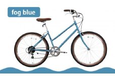 【エイリン】組立済み発送 シティサイクル 26型 TROVE Lit ＜fog blue＞｜京都 自転車専門店 人気 おしゃれ 自転車［ 完成車でお届け すぐ乗れる 26インチ ファミリー サイクル おしゃれ 人気 おすすめ 自転車 軽快 街乗り スポーツ アウトドア ギフト プレゼント 通販 送料無料 ふるさと納税 ］