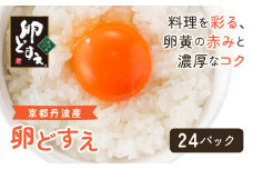 京都丹波産！府初の「農場HACCP認証」「JGAP認証」取得農場から!赤み卵黄「卵どすえ」24パック  ふるさと納税 卵 玉子 たまご 生卵 タマゴ 温泉卵 卵かけご飯 アレンジ T KG 卵料理 お菓子づくり 国産 新鮮 京都 福知山 京都府 福知山市 奥京都 ふるさと