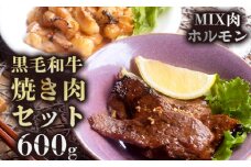 A5 黒毛和牛 焼肉用MIX ホルモン セット 600g 18,000円