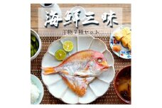 海鮮三昧 干物 ７種 詰め合わせ セット ひもの 詰め合わせ 盛り合わせ たくさん 冷凍 お取り寄せ グルメ 日本海 旬 魚 海鮮 魚介 加工品 海産物 アジ イワシ ニギス アジ一夜干 連子鯛 甘鯛 一夜干 季節の魚