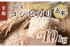 【新米】 特別栽培米 竹炭米 玄米 10kg