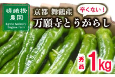 【5月中旬～11月下旬発送】 万願寺 とうがらし 秀品 1kg 辛くない 美味しい おいしい 肉厚 甘い 旬 採れたて 箱入り 伝統野菜 バーベキュー BBQ 野菜 夏野菜 農家 産地 直送 揚げ物 炒め物 煮物 万願寺とうがらし 唐辛子 京都 舞鶴 | まんがんじ ご当地野菜 地場産品 地場野菜 野菜 発祥 京都 京野菜 期間限定 夏野菜 秋 夏 野菜 やさい 箱入り