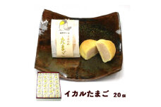 イカルたまご 20個入り 【 京都 綾部 グルメ スイーツ デザート セット 和菓子 饅頭 まんじゅう 乳菓 老舗 個包装 お茶請け 贈答 贈り物 ギフト プレゼント 】
