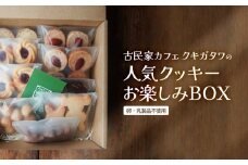 【卵・乳製品不使用】クッキーお楽しみBOX 【 古民家カフェ クキガタワ クッキー 焼き菓子 セット 洋菓子 贈答 プレゼント 記念日 詰め合わせ ギフト おやつ 植物性素材 米粉 スイーツ デザート 菓子 綾部 京都 】