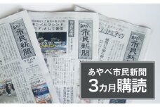 【定期便】あやべ市民 新聞 ３カ月 購読（計36回）綾部 京都 新聞 地方新聞 ペーパー ローカル 情報誌 定期購読