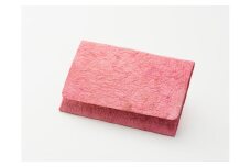 伝統工芸 黒谷和紙 名刺入れ ピンク（模様入り）【 和紙 京都 綾部 贈り物 贈答 プレゼント ギフト 記念日 誕生日 名刺 日用品 工芸品 】