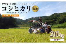 【R7年度 新米先行予約】 京都府産 低農薬 有機栽培コシヒカリ玄米 20kg【 米 20キロ 玄米 こめ コメ お米 おこめ こしひかり 食物繊維 栄養 真空パック 井上吉夫 米農家 有機栽培米 有機栽培 農家直送 減農薬 綾部市 京都府 】