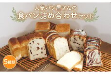 食パン詰合せセット(5種) |  食パン冷凍 冷凍食パン 冷凍保存 保存 朝食 おまかせパン 冷凍 詰め合わせ 食パン セット プレゼント 贈り物 手作り 直送パン ぱん 冷凍パン おすすめ パン詰め合わせ 保存食 非常食 ブレッド 京都府 綾部市