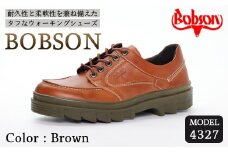 BOBSON 4327 （BROWN） 28cm 3E | 靴 紳士靴 メンズ シューズ ビジネス カジュアル ファッション 革靴 牛革 皮製品 日本製 高機能シューズ 茶色 ブラウン