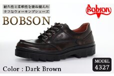 BOBSON 4327 （DARK BROWN） 26cm 3E | 靴 紳士靴 メンズ シューズ ビジネス カジュアル ファッション 革靴 牛革 皮製品 日本製 高機能シューズ 濃茶 ダーク ブラウン
