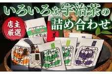 ＜店主厳選＞宇治茶詰め合わせ(10種)【uj-AG006】【宇治日の出園】