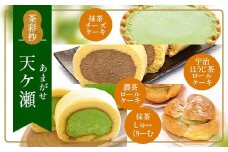 茶彩抄「天ケ瀬-あまがせ」 お茶スイーツ4種詰め合わせ【uj-AQ009】【茶游堂（ちゃゆうどう）】