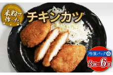 米粉で作ったチキンカツ チキンカツ チキン 米粉 国産鶏肉 鶏肉 肉 お肉 カツ 冷凍 おかず 加工食品 加工品 宇治市 京都府　EI01