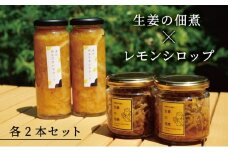 レモンシロップと佃煮セット（各2個）[№5716-0759]