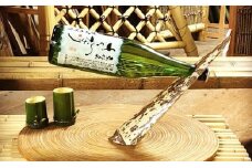 「京銘竹ボトルスタンド図面竹」京都の竹垣職人ハンドメイド
