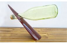 「京銘竹ボトルスタンド漆　朱」京都の竹垣職人ハンドメイド