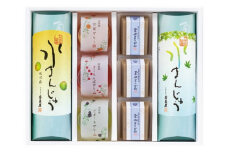 ＜京都栗菓匠 若菜屋＞期間限定 涼菓詰合せ 3号 【国産菓ぜりー 水まんじゅう 栗水ようかん】《夏 贈答 甘夏 さくらんぼ ピオーネ 紀州梅 ようかん》◇