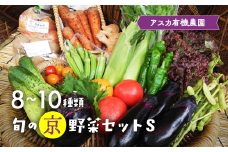 《アスカ有機農園》旬の京野菜セットS《野菜 やさい セット 新鮮 詰合せ 旬 野菜定期便 野菜詰め合わせ 野菜セット 京野菜 旬の野菜 新鮮野菜 有機野菜 無農薬野菜 やさい 野菜セット やさいセット 春野菜 夏野菜 秋野菜 冬野菜 旬》