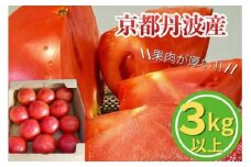 【7月下旬までの期間限定】ワイワイ・ファームの亀岡産トマト詰め合わせ 3kg以上
≪京都 丹波 夏野菜 京野菜 産地 農家 直送 常温≫
※離島への配送不可