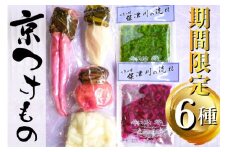 ＜京漬物 音峰漬物本舗＞期間限定 初春野菜 京都 丹波 漬物 6種 詰め合わせセット
《京野菜 冬野菜 京都三大漬物のひとつ すぐき入り》