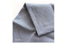 【ネイビー】枕カバー カラー5色 麻100% 50×70cm用 日本製〈亀屋寝装センター〉｜寝具 カバー 枕カバー ピロケース 近江の麻 頭寒足熱 日本製 リネン おしゃれ