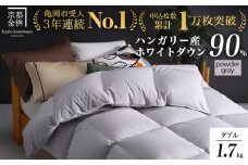 【パウダーグレー（無地）】羽毛布団 京都亀岡産羽毛布団 ダブル 立体キルト ハンガリーホワイトダウン90％ 寝具 本掛け布団 掛けふとん 布団 冬用 掛布団 ふとん アクア 京都 亀岡 羽毛布団ダブル 羽毛布団冬用 羽毛布団掛布団 羽毛布団ふとん ダブル羽毛布団 冬用羽毛布団 ふとん パウダーグレー羽毛布団 うもうぶとん