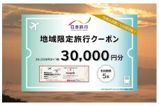 【有効期限は発行日から5年間】京都府亀岡市 日本旅行 地域限定旅行クーポン30,000円分 交通費利用可 旅行 トラベル 旅行券 宿泊券 予約 チケット ホテル 観光 おすすめ