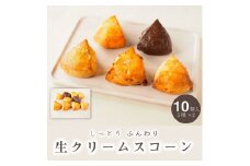 ＜喫茶とベーグルのお店ネコタ＞しっとり ケーキ のような 生クリーム スコーン 5種 10個セット《京都よりお届け 贈答 プレゼントスイーツ 焼き菓子 お菓子 焼菓子》※離島への配送不可